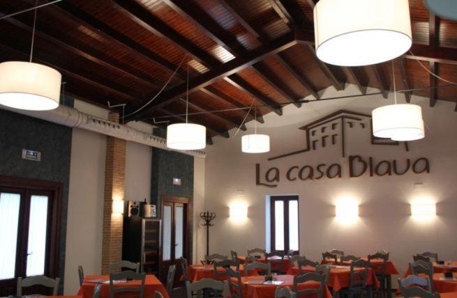 Hotel-Restaurante Casa Blava 알지라 외부 사진